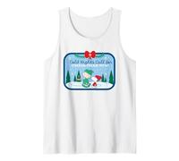 Peanuts Snoopy Charlie Brown Merry Xmas Pigiama Inverno Retro Canotta