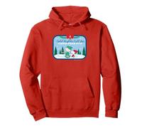 Peanuts Snoopy Charlie Brown Merry Xmas Pigiama Inverno Retro Felpa con Cappuccio
