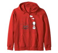 Peanuts Snoopy Charlie Brown Migliori Amici Insieme Retro BFF Felpa con Cappuccio