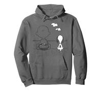 Peanuts Snoopy Charlie Brown Migliori Amici Insieme Retro BFF Felpa con Cappuccio