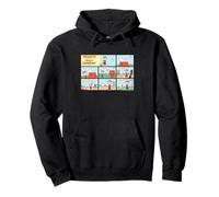 Peanuts Snoopy Charlie Brown - Strip Adventure Art Felpa con Cappuccio