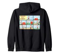 Peanuts Snoopy Charlie Brown - Strip Adventure Art Felpa con Cappuccio