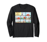 Peanuts Snoopy Charlie Brown - Strip Adventure Art Maglia a Manica