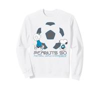 Peanuts Snoopy Charlie Football Championship Retro Fun Felpa