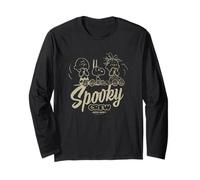 Peanuts - Snoopy Charlie Linus Spooky Crew Maglia a Manica