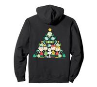 Peanuts Snoopy Charlie Lucy Sally Linus Albero di Natale Regali Felpa con Cappuccio