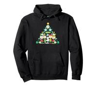 Peanuts Snoopy Charlie Lucy Sally Linus Albero di Natale Regali Felpa con Cappuccio