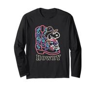 Peanuts - Snoopy Cowboy Howdy Maglia a Manica