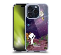 PEANUTS SNOOPY COWBOY SPAZIO CUSTODIA COVER MORBIDA IN GEL PER APPLE iPHONE