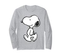 Peanuts Snoopy Dog Walking Fun Friends BFF Classic Happiness Maglia a Manica