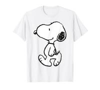 Peanuts Snoopy Dog Walking Fun Friends BFF Classic Happiness Maglietta