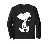 Peanuts Snoopy Dog Walking Fun Friends BFF Happiness Classic Maglia a Manica