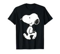 Peanuts Snoopy Dog Walking Fun Friends BFF Happiness Classic Maglietta