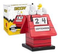 Peanuts Snoopy Doghouse Calendario 3D Perpetuo in Resina Da Tavolo