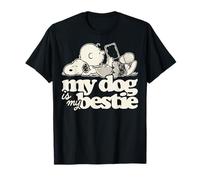 Peanuts - Snoopy e Charlie Brown Il mio cane è il mio bestie Maglietta