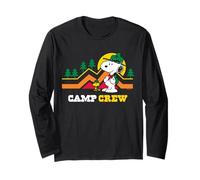 Peanuts - Snoopy e Woodstock Beagle Scouts Camp Crew Maglia a Manica