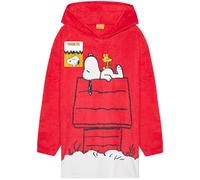Peanuts Snoopy Felpa Coperta Donna Adolescenti Felpe Oversize Pile Coperta Poncho Incappucciato Carino Regali per Lei