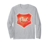 Peanuts Snoopy Festa del papà Cool Greatest Dad Cowboy Rodeo Maglia a Manica