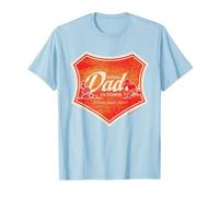 Peanuts Snoopy Festa del papà Cool Greatest Dad Cowboy Rodeo Maglietta