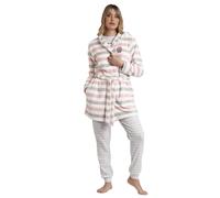 PEANUTS Snoopy & Friends - Vestaglia a maniche lunghe, da donna, multicolore, M