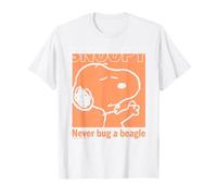 Peanuts Snoopy ha superato Beagle Do Not Disturb Classic Ahahah Maglietta