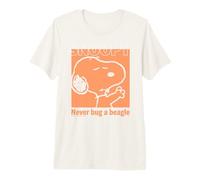 Peanuts Snoopy ha superato Beagle Do Not Disturb Classic Ahahah Maglietta Premium