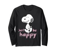 Peanuts Snoopy Happy Beagle Dog Walking Classic Maglia a Manica