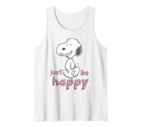 Peanuts Snoopy Happy Beagle Dog Walking Great Classic Day Canotta