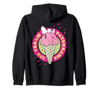 Peanuts Snoopy Ice Cream Daydreams - Divertimento retrò per Le Vacanze estive Felpa con Cappuccio