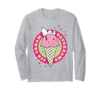 Peanuts Snoopy Ice Cream Daydreams - Divertimento retrò per Le Vacanze estive Maglia a Manica