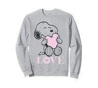 Peanuts - Snoopy Il mio cuore è rosa Felpa