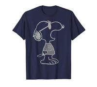 Peanuts Snoopy Joe Cool 1990 Urban Stencil Street Graffiti Maglietta