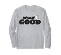 Peanuts Snoopy Joe Cool Tutto Bene Easy Life Lazy Classic Days Maglia a Manica