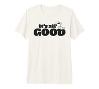 Peanuts Snoopy Joe Cool Tutto Bene Easy Life Lazy Classic Days Maglietta Premium
