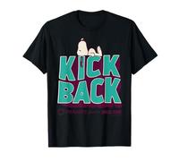 Peanuts Snoopy Kick Back Pigro Sonno Sociale Club 50s Classico Maglietta