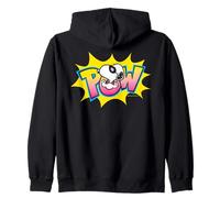 Peanuts Snoopy Masked Pow Super Hero Incappucciato Beagle Comic LOL Felpa con Cappuccio