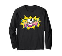 Peanuts Snoopy Masked Pow Super Hero Incappucciato Beagle LOL Fumetto Maglia a Manica