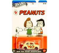 PEANUTS Snoopy Modello AUTO DieCast A SCELTA Scala 1/64 Hot Wheels CHARLIE BROWN