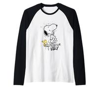 Peanuts - Snoopy 'On our way' Maglia con Maniche Raglan
