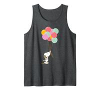Peanuts Snoopy Palloncini Compleanno Festeggia Divertimento Retro Estate Canotta