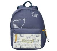 Snoopy Juvenil Adaptable Comic 30x19x42 Cm 24l Backpack Blu Bambini