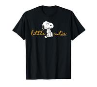 Peanuts Snoopy Piccolo Cutie Dolce Posa San Valentino Amore Retro Maglietta
