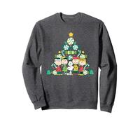 Peanuts Snoopy Retro Charlie Sally Linus Regali Albero di Natale Felpa