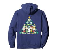 Peanuts Snoopy Retro Charlie Sally Linus Regali Albero di Natale Felpa con Cappuccio