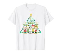 Peanuts Snoopy Retro Charlie Sally Linus Regali Albero di Natale Maglietta