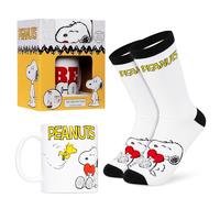 Peanuts Snoopy Set Regalo: Tazza, Calzini e Tazze Ceramica per Donna e Adolescenti - Idee Regalo