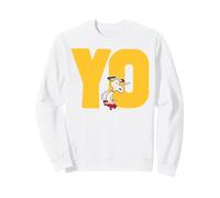 Peanuts Snoopy Skateboard Tricks Stunts Beagle Retro Anni '50 LOL Felpa