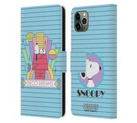 PEANUTS SNOOPY SOGNI DECO CUSTODIA COVER A PORTAFOGLIO PER APPLE iPHONE TELEFONI
