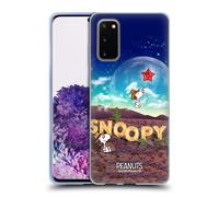 PEANUTS SNOOPY SPACE COWBOY CUSTODIA COVER MORBIDA IN GEL PER SAMSUNG TELEFONI 1