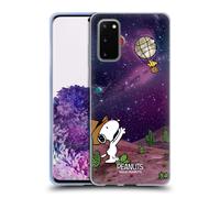 PEANUTS SNOOPY SPACE COWBOY CUSTODIA COVER MORBIDA IN GEL PER SAMSUNG TELEFONI 1